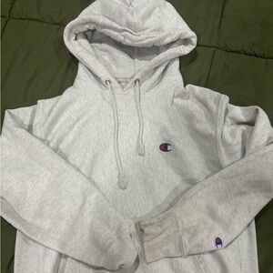 Champion grey hoodie
